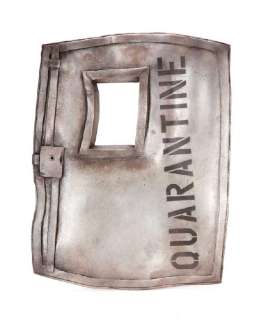 Lost | Swan station hatch door after the discharge | Profiles in History