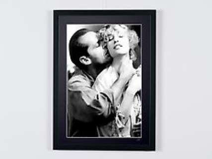 The Postman Always Rings Twice 1981 - Jack Nicholson - Jessica Lange | The Postman Always Rings Twice 1981 - Jack Nicholson - Jessica Lange - Fine Art Photography - Luxury Wooden Framed 70X50 cm - Limited Edition Nr 01 of 30 - Serial ID - - Original Certificate (COA), Hologram Logo Editor and QR Code | Catawiki