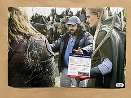 Lord of the Rings | Lord of the Rings - Signed by Director Peter Jackson (Oscar Winner) - with PSA/DNA Certificate - Autograph, photo - No | Catawiki