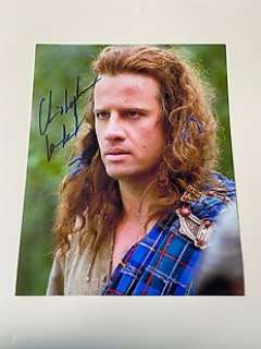 Highlander (1986) | Highlander (1986) - signed by Christopher Lambert as Connor MacLeod | Catawiki