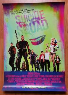 Suicide Squad - Will Smith, Jared Leto, Margot Robbie - Original Cinema Poster 2016 - Rolled | Catawiki