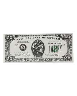 "Batman Forever" Set of Ten (10) Prop $20 Bills | Planet Hollywood Vault