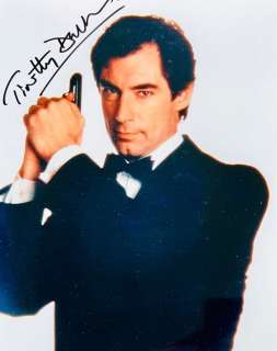 James Bond 007: The Living Daylights - Timothy Dalton, signed with COA | Catawiki