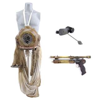 Netflix’s a Series of Unfortunate Events (Tv Series) | Count Olaf’s Harpoon Gun with Sunny’s Medusoid Mycelium Contaminated Helmet and Netting | Propstore