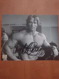 Pumping Iron - Signed by Arnold Schwarzenegger - Photo, Autograph - with COA/Check Online | Catawiki