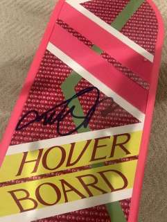 Back to the Future - Official Replica Hoverboard, signed by Michael J. Fox (Marty) with BAS Beckett COA | Catawiki