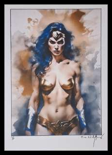 Wonder Woman - watercolor edition by Emma Wildfang - Large size | Catawiki