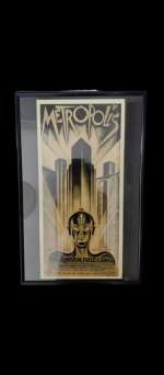 Moje Auslum - Película METROPOLI, enmarcado - Cartel | Catawiki