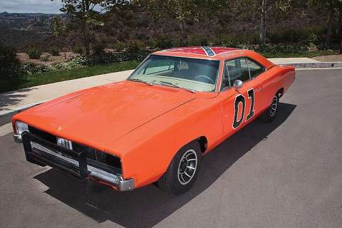 Lot 1074 - "General Lee" 1969 Dodge Charger from The Dukes of Hazzard.