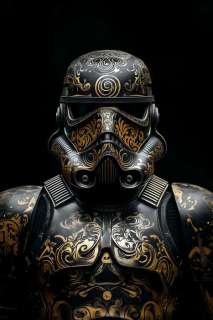 Artxlife - Black Tribal Stormtrooper [XXL] | Catawiki