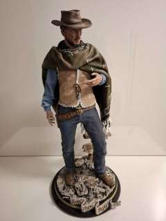 The Good, the Bad and the Ugly - Clint Eastwood - 1/4 Scale Statue - 54 cm high! | Catawiki