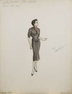 JUDY GARLAND A STAR IS BORN COSTUME SKETCH | Julien’s