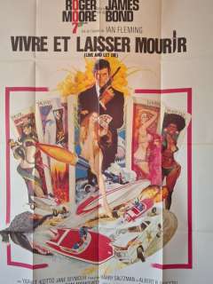 lalande courbet - Live and Let Die (Vivre ou laisser mourir) - James Bond 007 - 1978 re-release - 160x120 cm | Catawiki