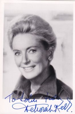 Hollywood Icon - Deborah Kerr - Original Autograph on Photo with Dedication "To John" | Catawiki