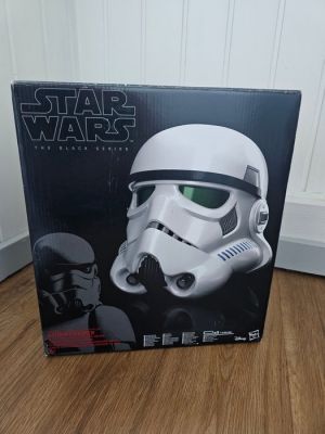 Star Wars - Hasbro, Star Wars - - Movie prop Star Wars The Black Series Stormtrooper electronic helmet. Includes original box. Box shows minor | Catawiki
