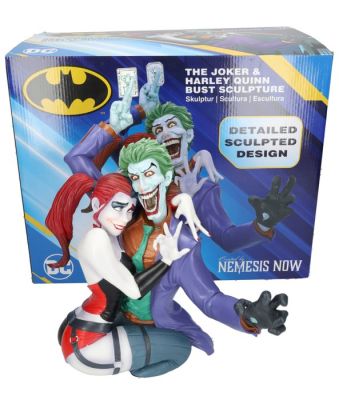 The Joker and Harley Quinn Sculpture - DC Comics | Catawiki