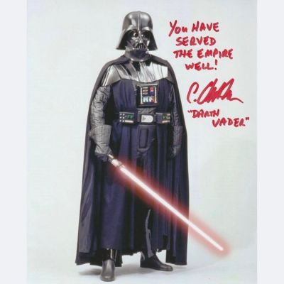 Star Wars Episode V: The Empire Strikes Back - Signed by C Andrew Nelson (Darth Vader) | Catawiki