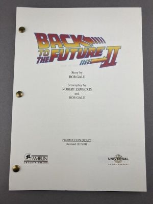 Back to the Future Part II - Michael J. Fox and Christopher Lloyd - Universal Pictures | Catawiki
