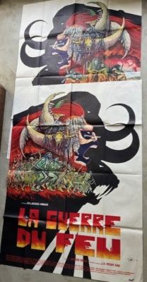 Philippe Druillet - La Guerre du Feu 2 models - La Guerre du Feu DRUILLET | Catawiki