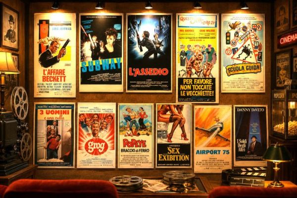 Gordon Scott, Sean Connery, altri - Lotto di 15 locandine cinematografiche originali italiane 33x70 cm anni ’60-’90 - L’AFFARE BECKETT | Catawiki