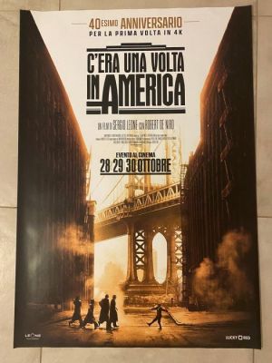 Sergio Leone - Italian Original Cinema Release C’era Una Volta In America - Once Upon a Time in America - 2020s | Catawiki