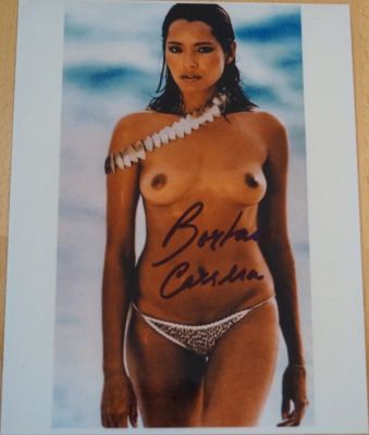 James Bond 007: Never Say Never Again - Barbara Carrera - autopgraph, photo, Signed with Certified Genuine b´bc holographic COA | Catawiki