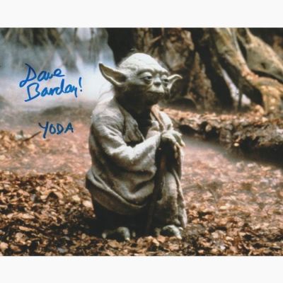 Star Wars - Signed by Dave Barclay (Yoda) | Catawiki