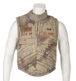 JEAN-CLAUDE VAN DAMME UNIVERSAL SOLDIER VEST AND STUDIO IMAGE | Julien’s