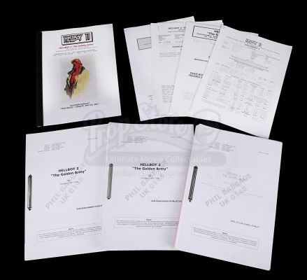 Hellboy Ii: the Golden Army | Set of Call Sheets, Unit Lists, Location Booklet and Scripts | Propstore (Buy Now)
