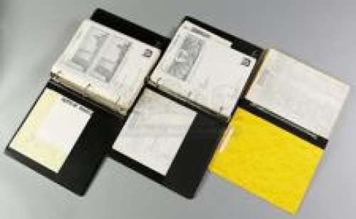 DRAGONSLAYER - Lot 48 - Three Printed Storyboard Binders