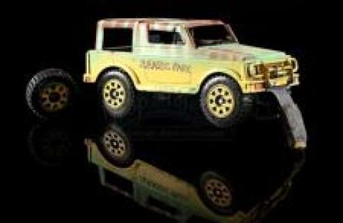 Jurassic Park | Animatics Distressed Explorer Vehicle Model Miniature | Propstore