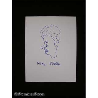 Lot 143 - Mike Judge Signed Drawing