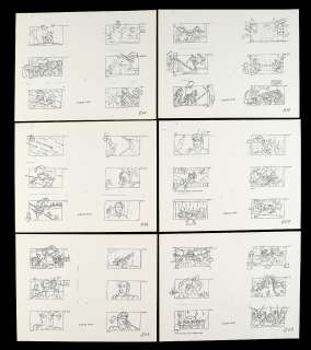 ARMY OF DARKNESS - Storyboard Copies - Deadite Army Break Through Castle