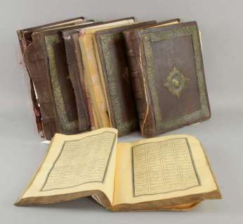 Lot 895I - Inkheart - Seven prop copies of the leather bound book seen in Elinor‘s library by Meggie, the…