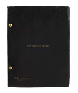 Paddy Chayefsky | Early Draft of "The Hospital" script titled "Right Smack Into the Wind" | Julien’s