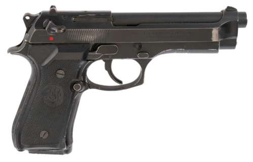 Bruce Willis "John McClane" hero Beretta M92F from Die Hard with a copy of Stembridge documentation. | Profiles in History