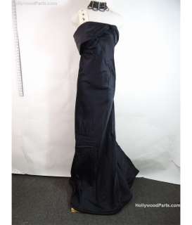 Lot 128 - Heartbreakers Angela Nardino (Sigourney Weaver) Black Strapless Satin Ballgown Costume