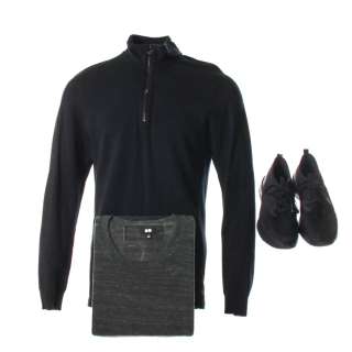 Lot #67 – Condor Joe Turner Max Irons Screen Worn Sweatshirt Sweater & Shoes Ep 210