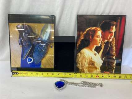 1997 "Titanic" "Rose’s Heart Of The Ocean" J.Peterman Replica Movie | misc / divers