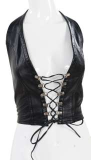 Lot 1303 - PAMELA ANDERSON: "BARB WIRE" LEATHER CORSET TOP (WITH PHOTOS)