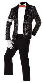"Blaine" "Michael Jackson" black sequin blazer. | Profiles in History