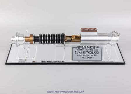 Cambria Math | Korbanth - Return of the Jedi Luke Skywalker "Master Chassis" Lightsaber | Movie Bits