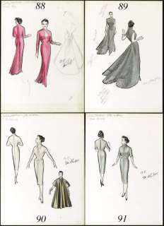 JUDY GARLAND COSTUME DESIGN SKETCH BY IRENE SHARAFF FROM "A STAR IS BORN" | Christie’s