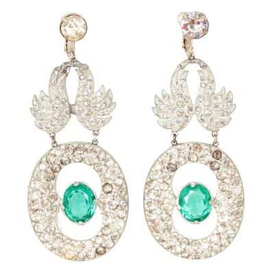 Mae West | Lot #93 - Earrings from "The Heat’s On" by Joseff | Julien’s