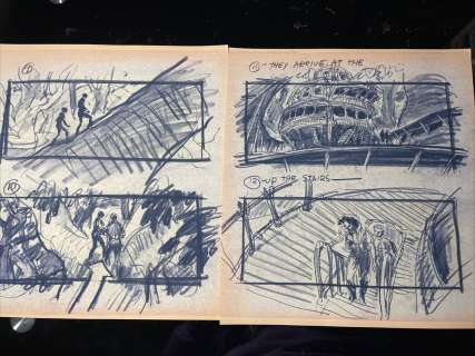 Original 1980 FLASH GORDON Movie Storyboard Prop with COA | Mynt Auctions