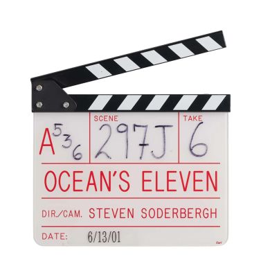 Jerry Weintraub | Lot #2 - “Ocean’s Eleven” Clapperboard | Julien’s