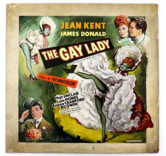 The Gay Lady (Trottie True) (1949) - Original hand painted poster artwork for this rare British… | Ewbank’s