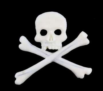 Lot 3083 - James Bond No Time To Die (2020) Prop skull and crossbones from the Italian mausoleum where Vesper…