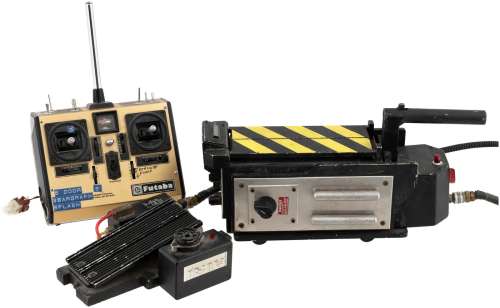 "GHOSTBUSTERS" & "GHOSTBUSTERS II" GHOST TRAP FILM PROP.