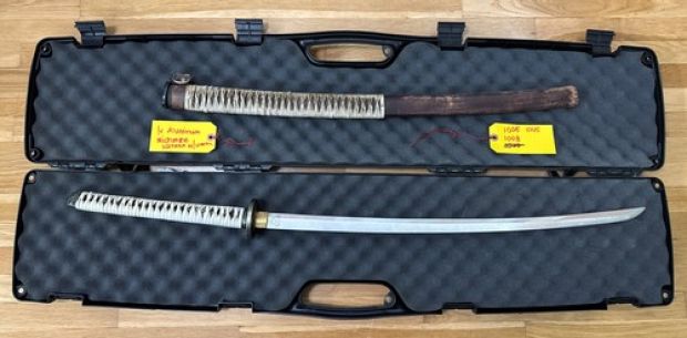 The Walking Dead Michonne’s Hero Katana & Scabbard First Appearance S2E13 | eBay US (Buy It Now)